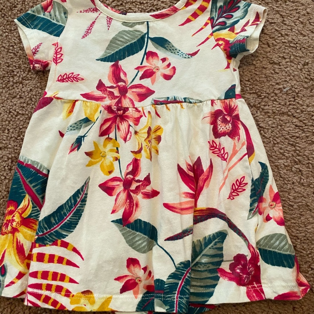 Baby girl 6-12 month floral dress